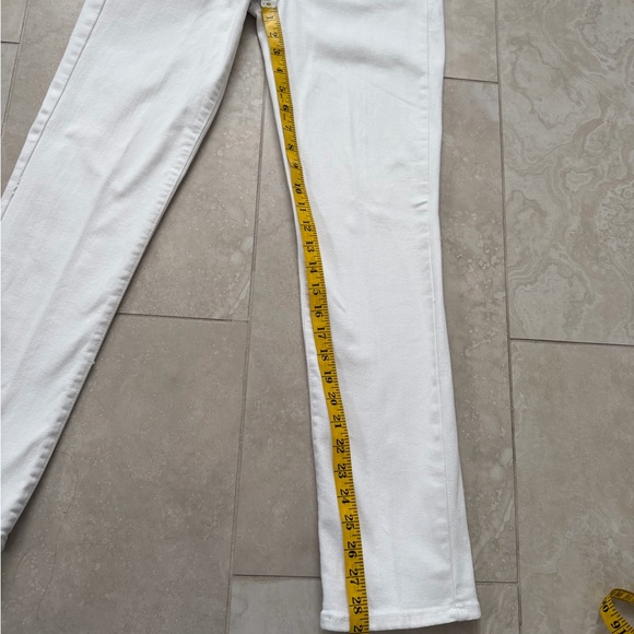 GAP Women's Straight Leg White Jeans 6/28 R - Picture 6 of 7